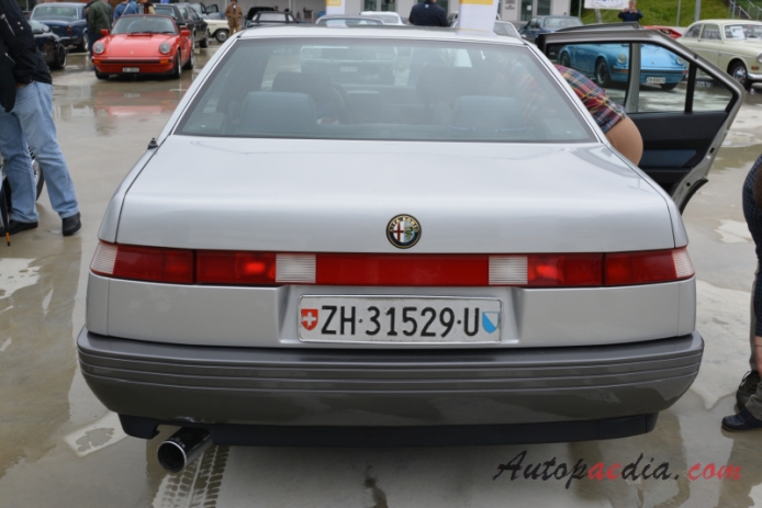Alfa Romeo 164 1st series 1987-1992 (sedan 4d), rear view