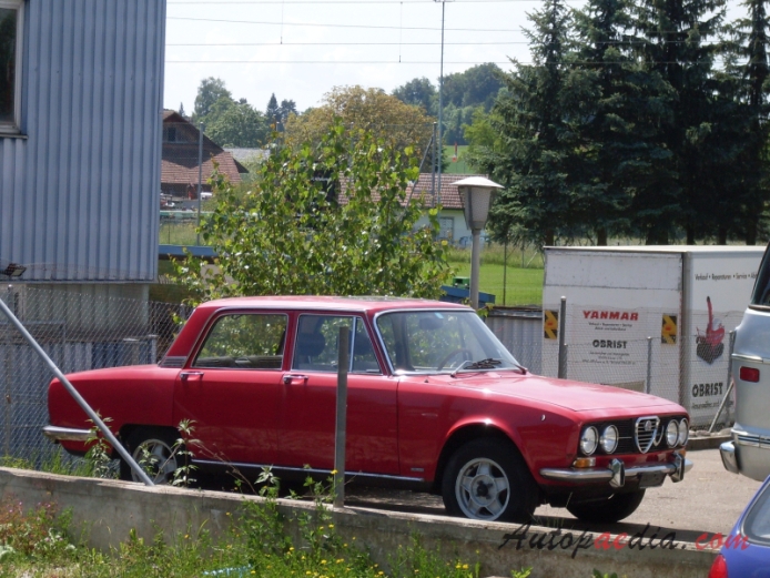 Alfa Romeo 2000 Berlina 1971-1977, prawy przód
