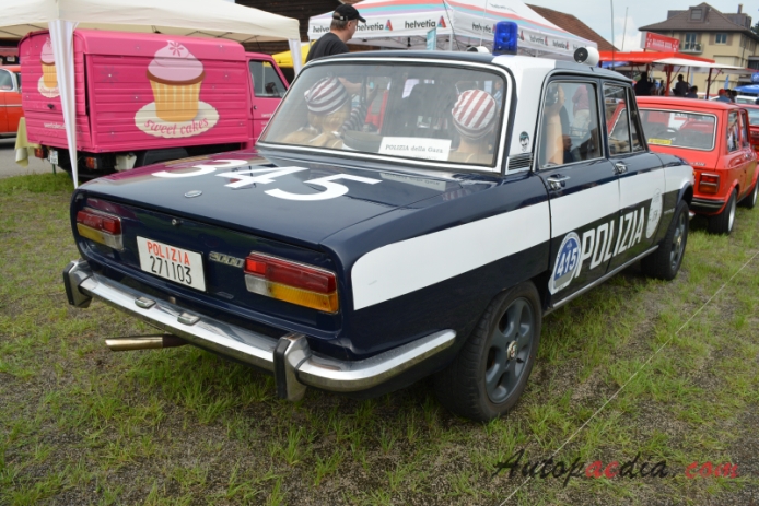Alfa Romeo 2000 Berlina 1971-1977 (Radiowóz policyjny), prawy tył
