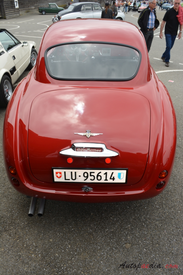 Alfa Romeo 1900 1950-1959 (1951-1953 Sprint Touring Superleggera Coupé 2d), tył