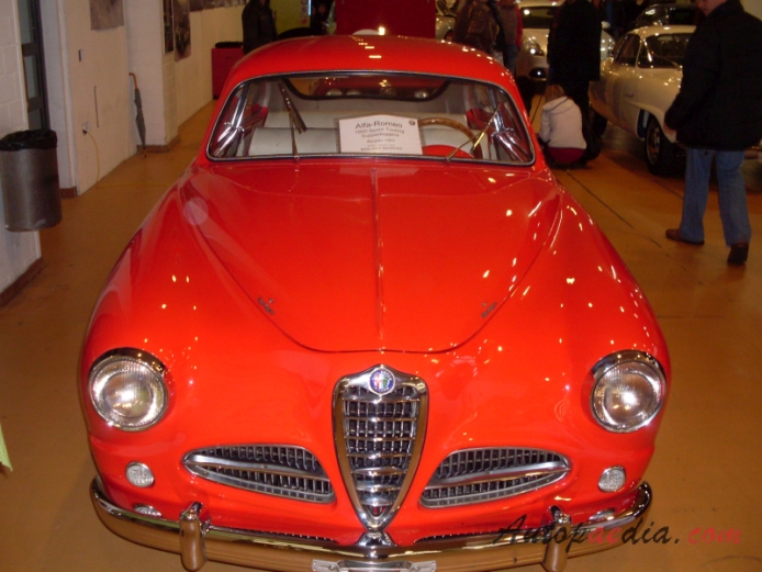 Alfa Romeo 1900 1950-1959 (1953 Sprint Touring Superleggera Coupé 2d), przód