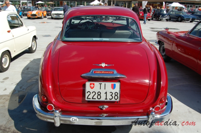 Alfa Romeo 1900 1950-1959 (1954 Super Sprint 2nd series Touring Superleggera), rear view
