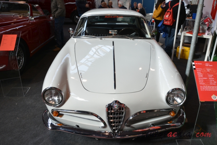 Alfa Romeo 1900 1950-1959 (1956 Alfa Romeo 1900 C Super Sprint Touring Coupé 2d), front view