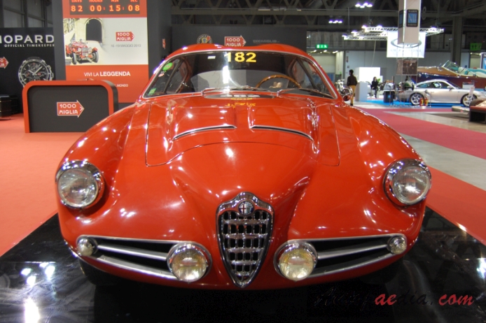 Alfa Romeo 1900 1950-1959 (1957 1900C SS Zagato Coupé 2d), front view