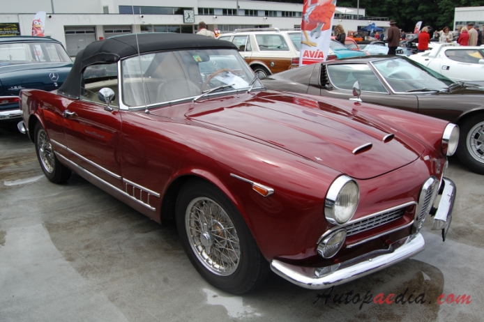 Alfa Romeo 2000 1958-1961 (1960 Touring Spider), prawy przód