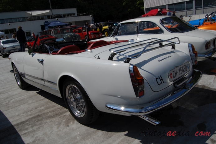 Alfa Romeo 2000 1958-1961 (1961 Touring Spider),  left rear view