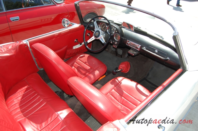 Alfa Romeo 2000 1958-1961 (1961 Touring Spider), wnętrze