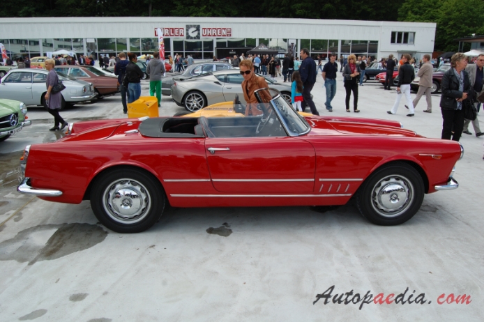 Alfa Romeo 2000 1958-1961 (Touring Spider), right side view