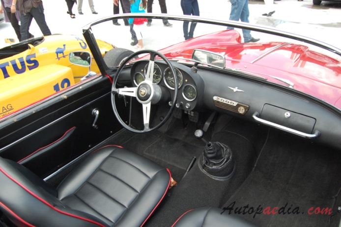 Alfa Romeo 2000 1958-1961 (Touring Spider), wnętrze