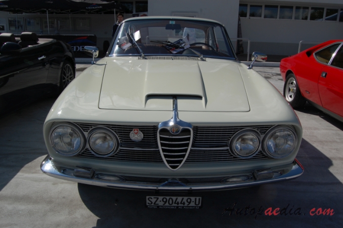 Alfa Romeo 2600 1961-1968 (Sprint Coupé), front view