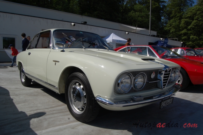 Alfa Romeo 2600 1961-1968 (Sprint Coupé), prawy przód