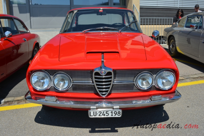 Alfa Romeo 2600 1961-1968 (Sprint Coupé), front view
