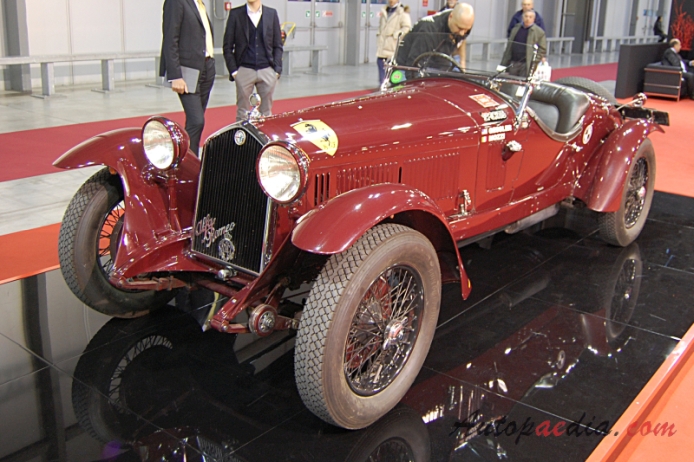 Alfa Romeo 6C 1500 1925-1929 (1933 Gran Sport 2d), left front view