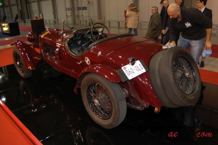 Alfa Romeo 6C 1500 1925-1929 (1933 Gran Sport 2d), lewy tył