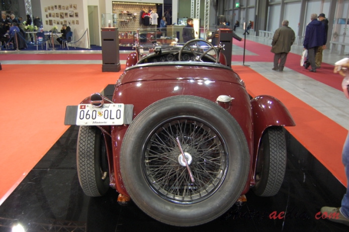 Alfa Romeo 6C 1500 1925-1929 (1933 Gran Sport 2d), tył