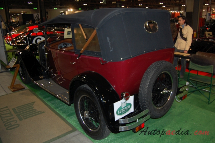 Alfa Romeo 6C 1750 1929-1933 (1929 De Luxe Torpedo 4d), lewy tył