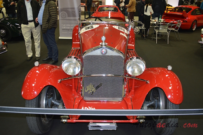 Alfa Romeo 6C 1750 1929-1933 (1931 Gran Sport Zagato roadster 2d), przód