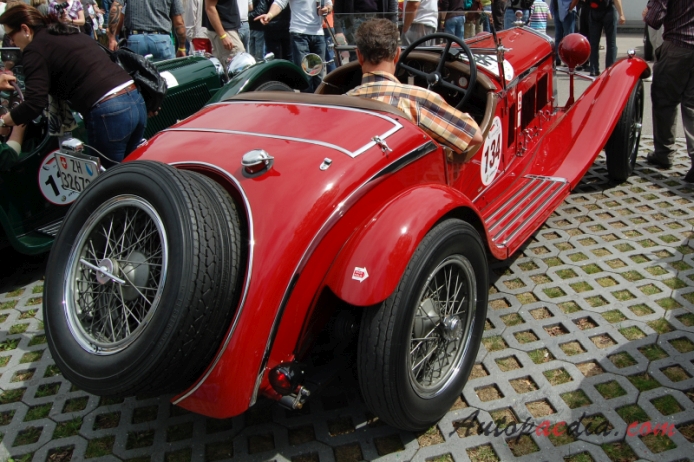 Alfa Romeo 6C 1750 1929-1933 (1931 Gran Sport Zagato roadster 2d), prawy tył