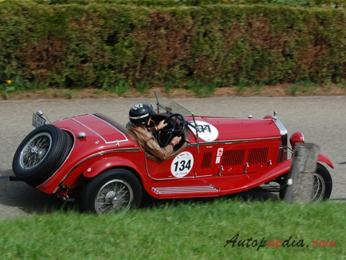 Alfa Romeo 6C 1750 1929-1933 (1931 Gran Sport Zagato roadster 2d), prawy tył