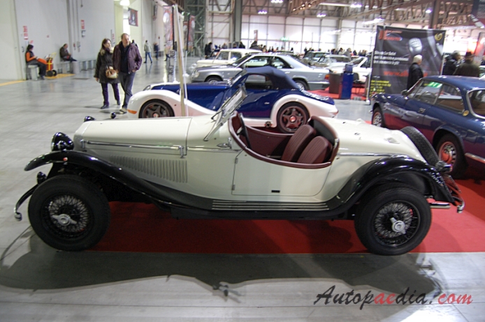 Alfa Romeo 6C 1750 1929-1933 (Gran Sport Quattroroute Zagato convertible 2d), lewy bok