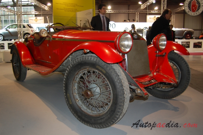 Alfa Romeo 6C 1750 1929-1933 (Gran Sport Zagato roadster 2d), prawy przód