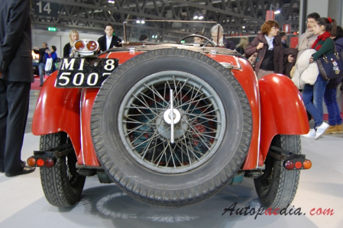 Alfa Romeo 6C 1750 1929-1933 (Gran Sport Zagato roadster 2d), tył
