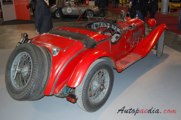 Alfa Romeo 6C 1750 1929-1933 (Gran Sport Zagato roadster 2d), prawy tył