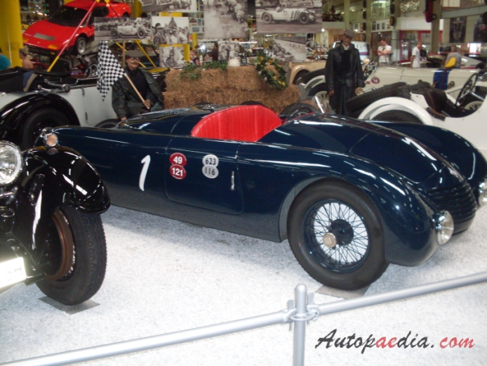 Alfa Romeo 6C 2300 1934-1939 (1937 Jankovits Aerodinamica prototyp Spider 2d), prawy bok