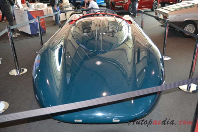 Alfa Romeo 6C 2300 1934-1939 (1937 Jankovits Aerodinamica prototyp Spider 2d), tył