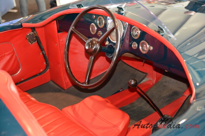 Alfa Romeo 6C 2300 1934-1939 (1937 Jankovits Aerodinamica prototyp Spider 2d), wnętrze