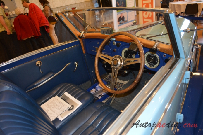 Alfa Romeo 6C 2300 1934-1939 (1938 Worblaufen cabriolet 2d), wnętrze