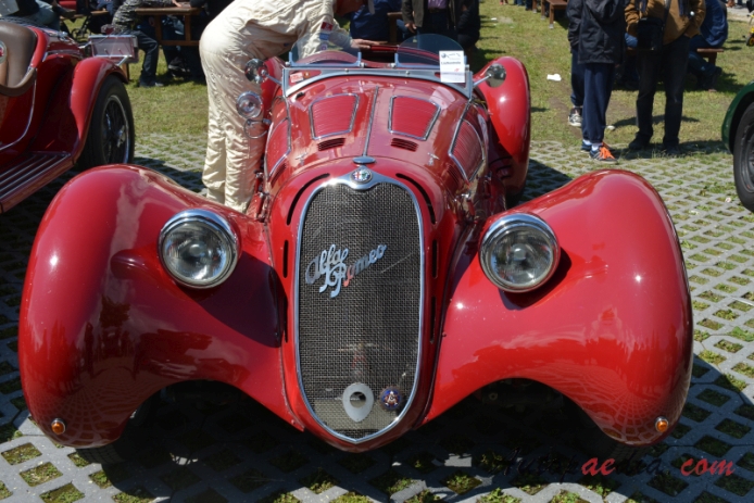 Alfa Romeo 6C 2500 1938-1952 (1939 2500 Super Sport Corsa), przód