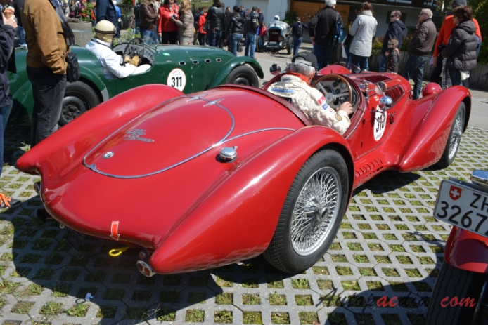 Alfa Romeo 6C 2500 1938-1952 (1939 2500 Super Sport Corsa), prawy tył