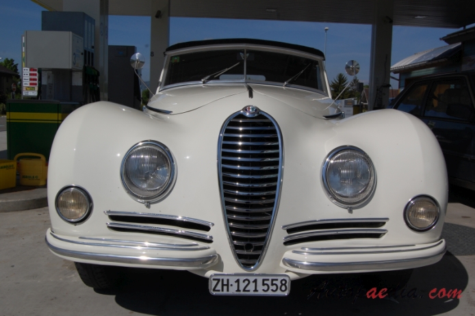 Alfa Romeo 6C 2500 1938-1952 (1947 Graber cabriolet 2d), przód