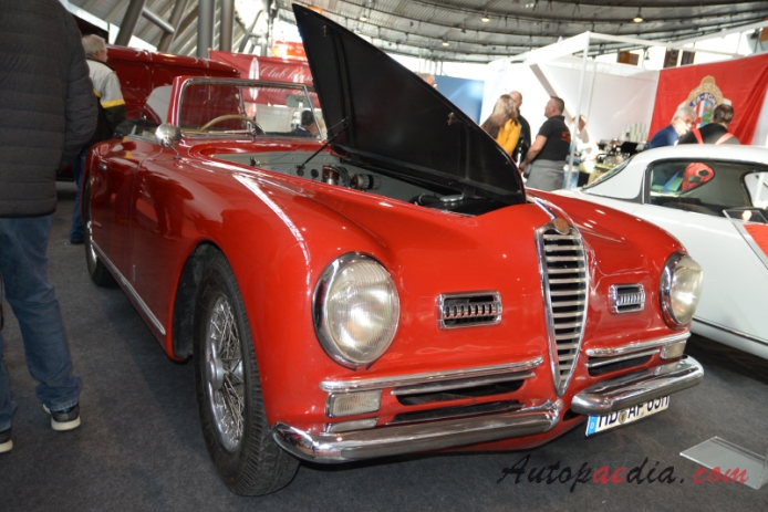 Alfa Romeo 6C 2500 1938-1952 (1948 SS Pinin Farina cabriolet 2d), right front view