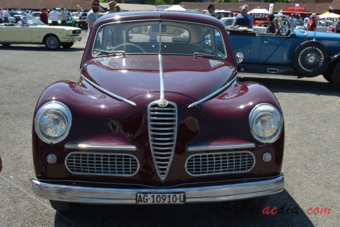 Alfa Romeo 6C 2500 1938-1952 (1950-1953 Gran Turismo Berlinetta 2d), front view