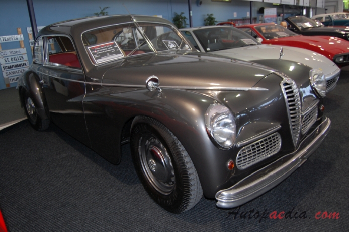 Alfa Romeo 6C 2500 1938-1952 (1951 SS Berlina GT 2d), prawy przód