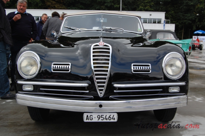 Alfa Romeo 6C 2500 1938-1952 (cabriolet 2d), przód
