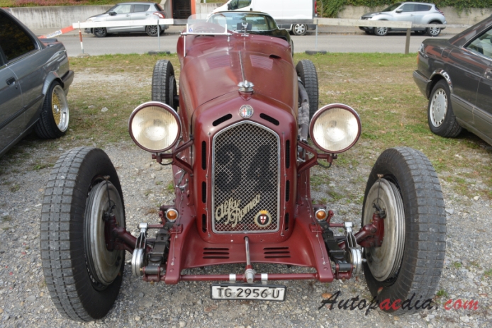 Alfa Romeo 8C 1931-1941 (1931-1934 Alfa Romeo 8C 2300 roadster 2d), przód