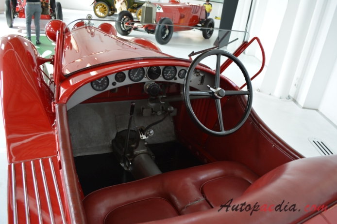 Alfa Romeo 8C 1931-1941 (1932 8C 2300 Spider Corsa roadster 2d), interior