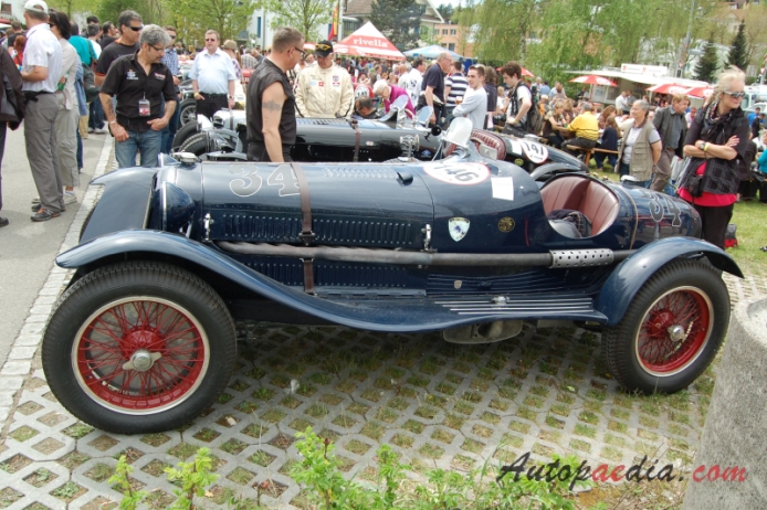 Alfa Romeo 8C 1931-1941 (1932 Alfa Romeo 8C 2300 Monza roadster 2d), lewy bok