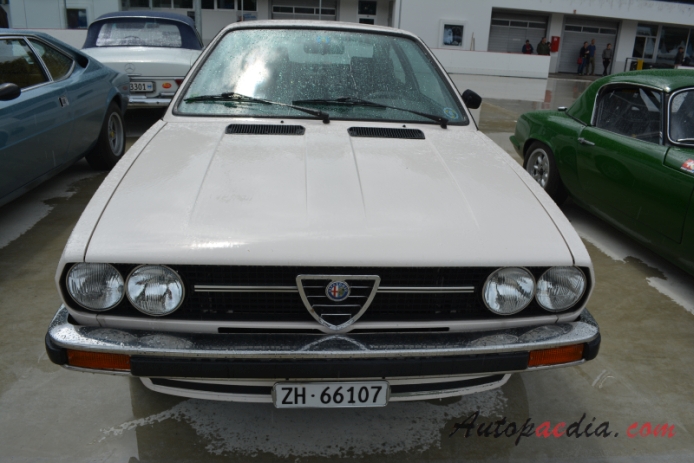 Alfa Romeo Alfasud Sprint 1976-1983 (1980 Alfasud Sprint Veloce 1.5 hatchback 2d), front view