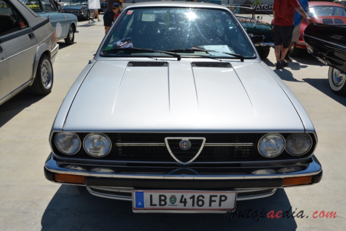 Alfa Romeo Alfasud Sprint 1976-1983 (1983 Alfasud Spint Veloce 1.5 Trofeo hatchback 2d), front view
