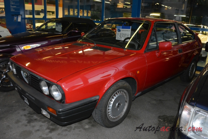 Alfa Romeo Sprint 1983-1989 (1989 1.7 Sprint hatchback 2d), lewy przód