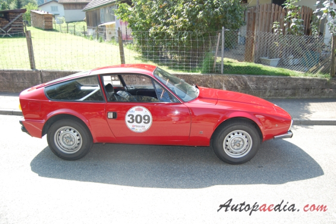 Alfa Romeo GT 1969-1976 (1971 1300 Junior Zagato), prawy bok