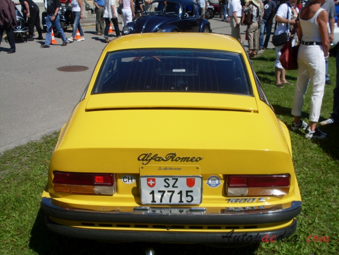 Alfa Romeo GT 1969-1976 (1972-1976 1600 Junior Zagato), rear view