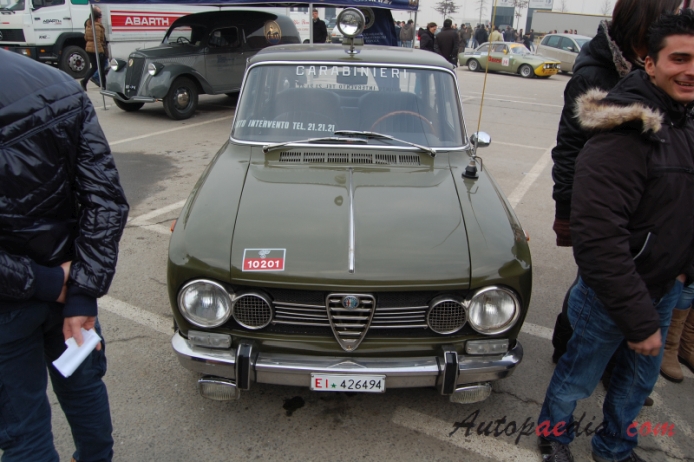 Alfa Romeo Giulia 1962-1978 (1965-1972 Giulia Super), przód