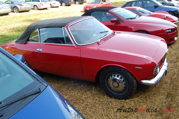 Alfa Romeo GT 1963-1977 (1964-1966 Giulia GTC), right side view