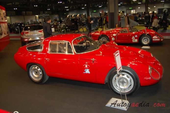 Alfa Romeo Giulia TZ 1963-1967 (1963 Zagato Coupé 2d), right side view