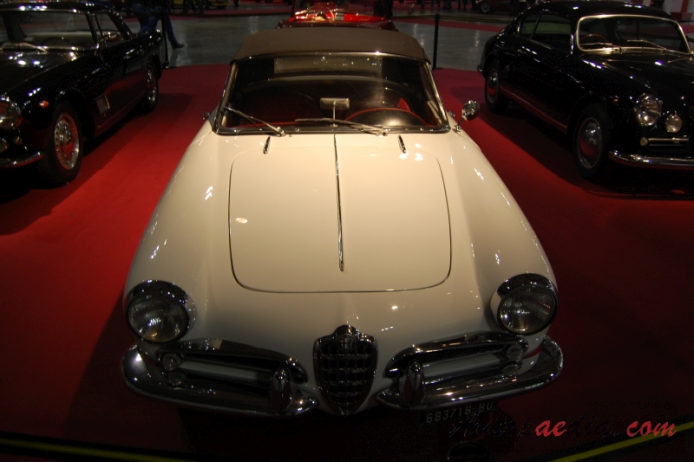 Alfa Romeo Giulietta Spider 1955-1964 (1956-1959 2nd series), front view
